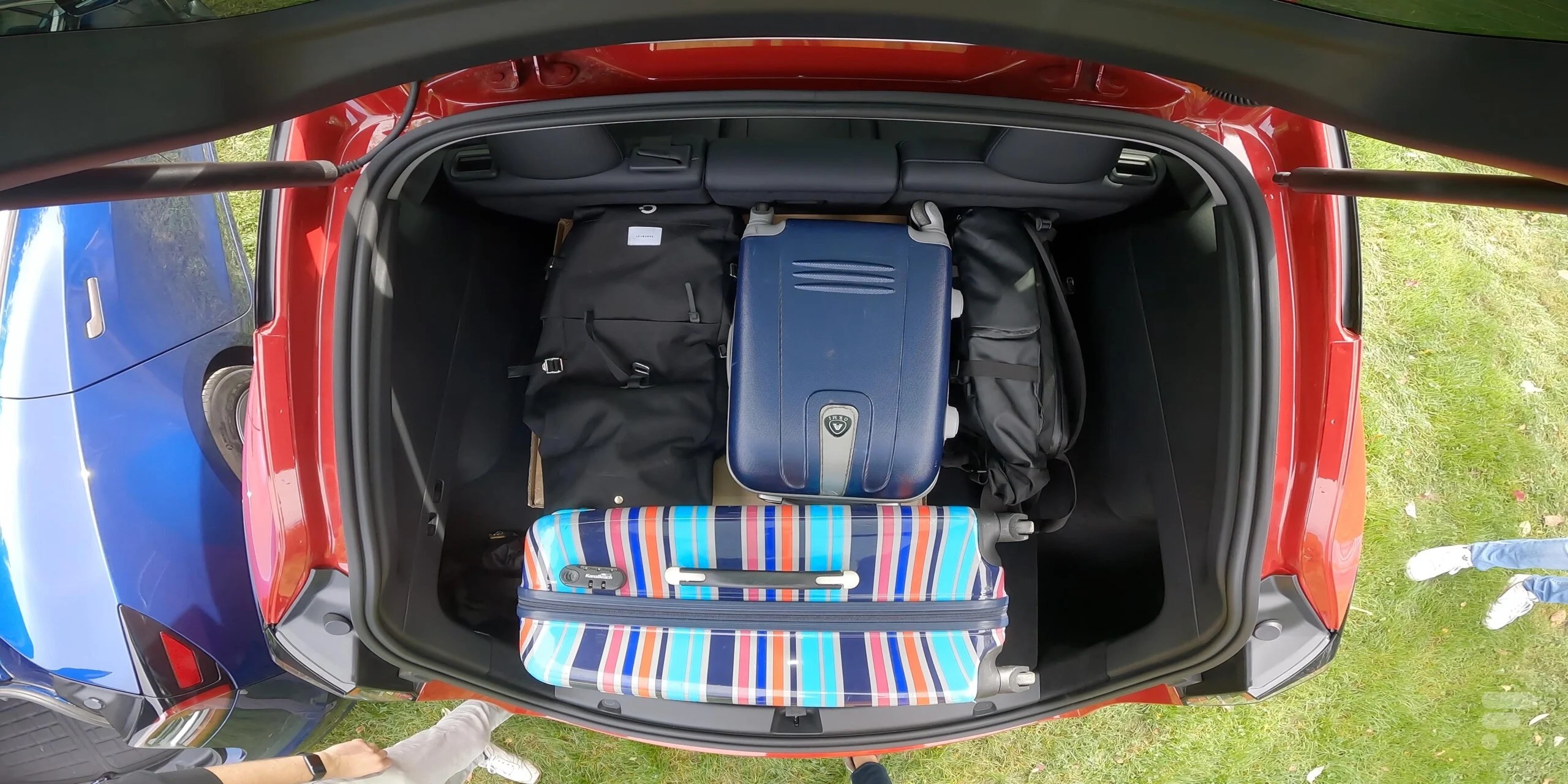 Le coffre arrière de la Tesla Model Y // Source : Frandroid