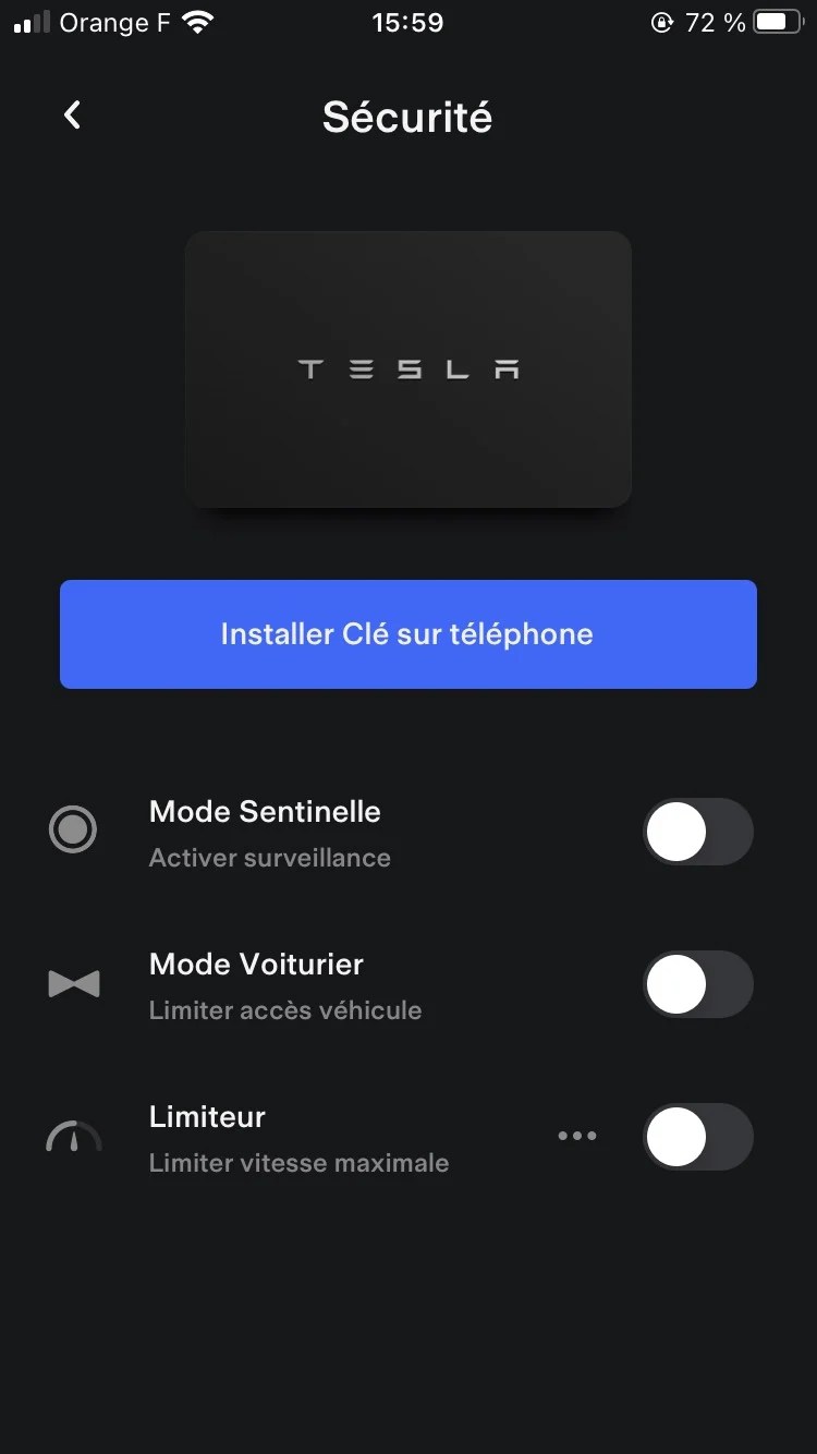 application tesla