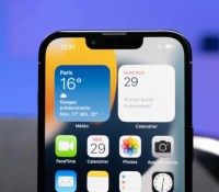 Les widgets d'iOS sur l'iPhone 13 Pro // Source : Brandon Lopes - Frandroid