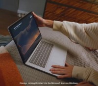 Disney+ sur Surface Laptop Studio // Source : Microsoft