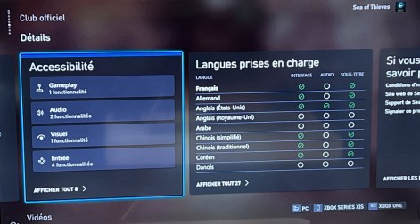 Les fiches jeux Xbox vont désormais avoir une étiquette Accessibilité // Source : Frandroid