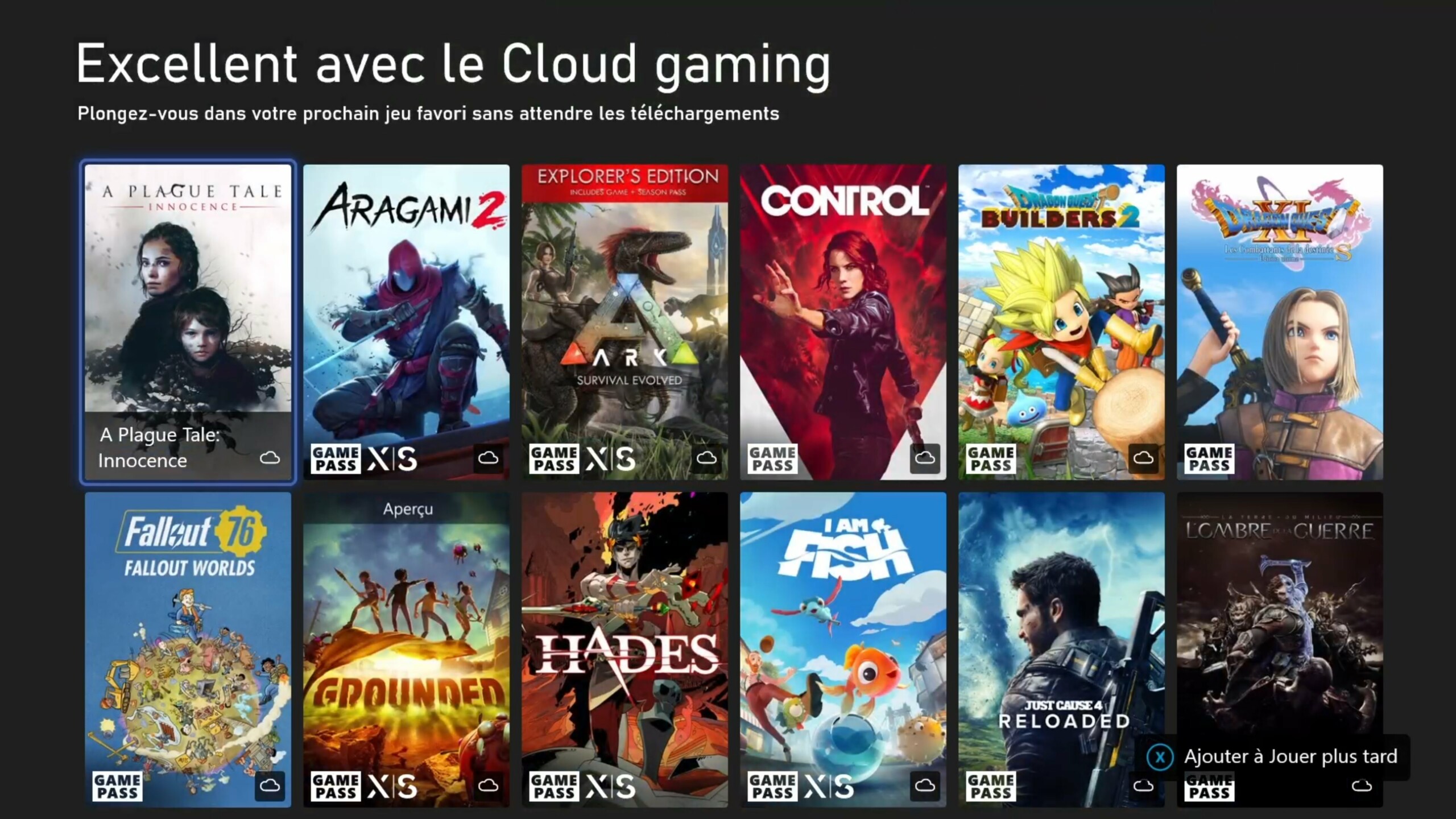 Cloud Gaming Xbox captures d'écran (2)