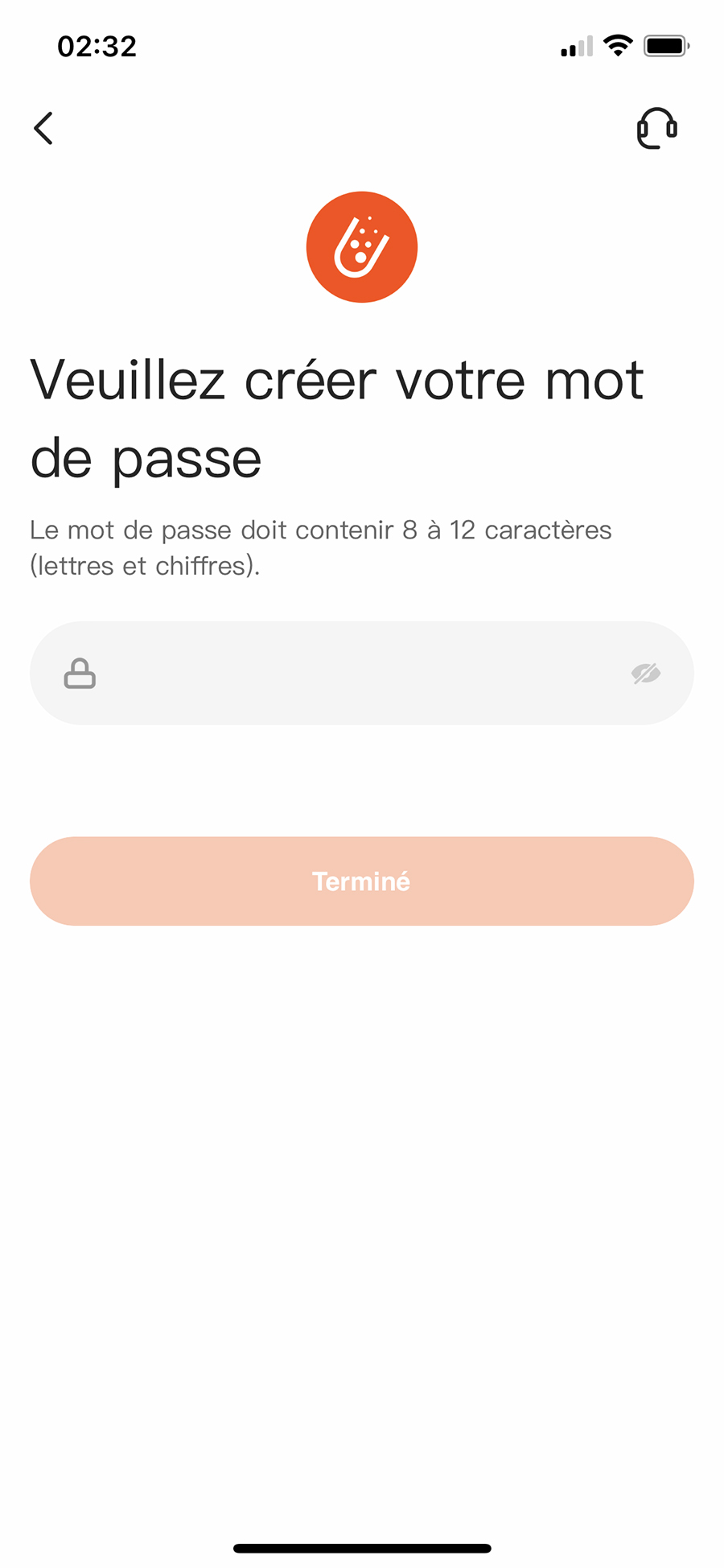 Vous devez en premier lieu créer un compte // Source : Frandroid / Yazid Amer