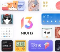 Les nouveaux widgets de MIUI 13 // Source : Xiaomi