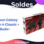 Super prix pour ce pack Samsung Galaxy Watch 4 Classic + Galaxy Buds Plus