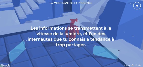 Interland veut apprendre aux enfants à bien se comporter en ligne // Source : Google