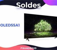 lg oled 55A1 soldes hiver 2022