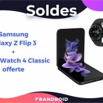 En plus d’être en promotion, le Samsung Galaxy Z Flip 3 vous offre la Galaxy Watch 4 Classic