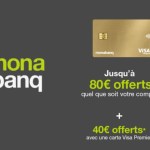 Monabanq : jusqu’à 120 euros offerts simplement en ouvrant un compte