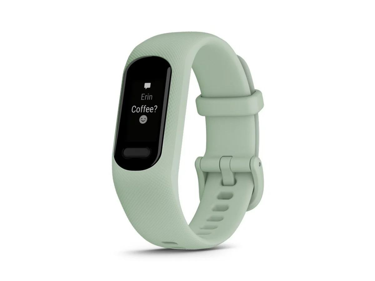 Le coloris vert de la Vivosmart 5 de Garmin // Source : WinFuture