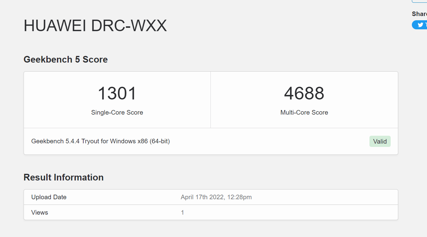 Geekbench CPU