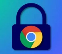 Le logo de Google Chrome dans un cadenas // Source : Frandroid