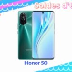 Le Honor 50 devient vraiment abordable grâce à 200 € de réduction pendant les soldes