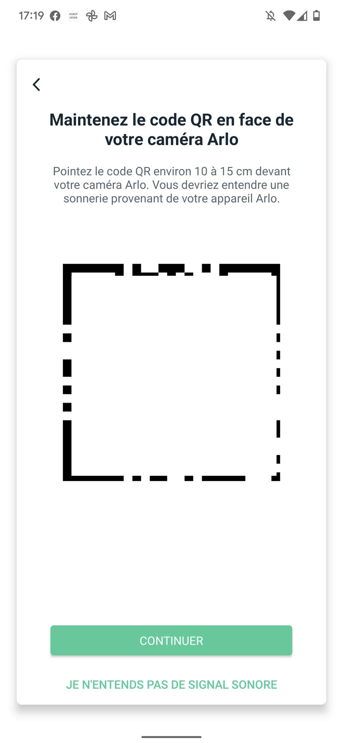 Après avoir entré votre code Wi-Fi, l’app génère un QR Code pour authentifier la connexion // Source : Yazid Amer - FRANDROID