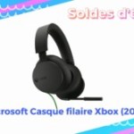 Le prix du casque filaire officiel de la Xbox est au plus bas pour les soldes