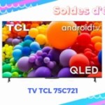 699 €, c’est le super prix de cet immense TV QLED de 75 pouces pour les soldes