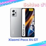 Le nouveau Xiaomi Poco X4 GT est déjà remisé à -21 % durant les soldes