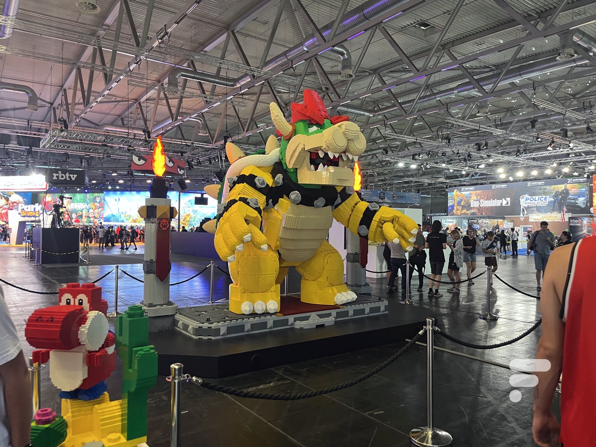 Bowser s'est fait LEGOifier. // Source : Cassim Ketfi - Frandroid