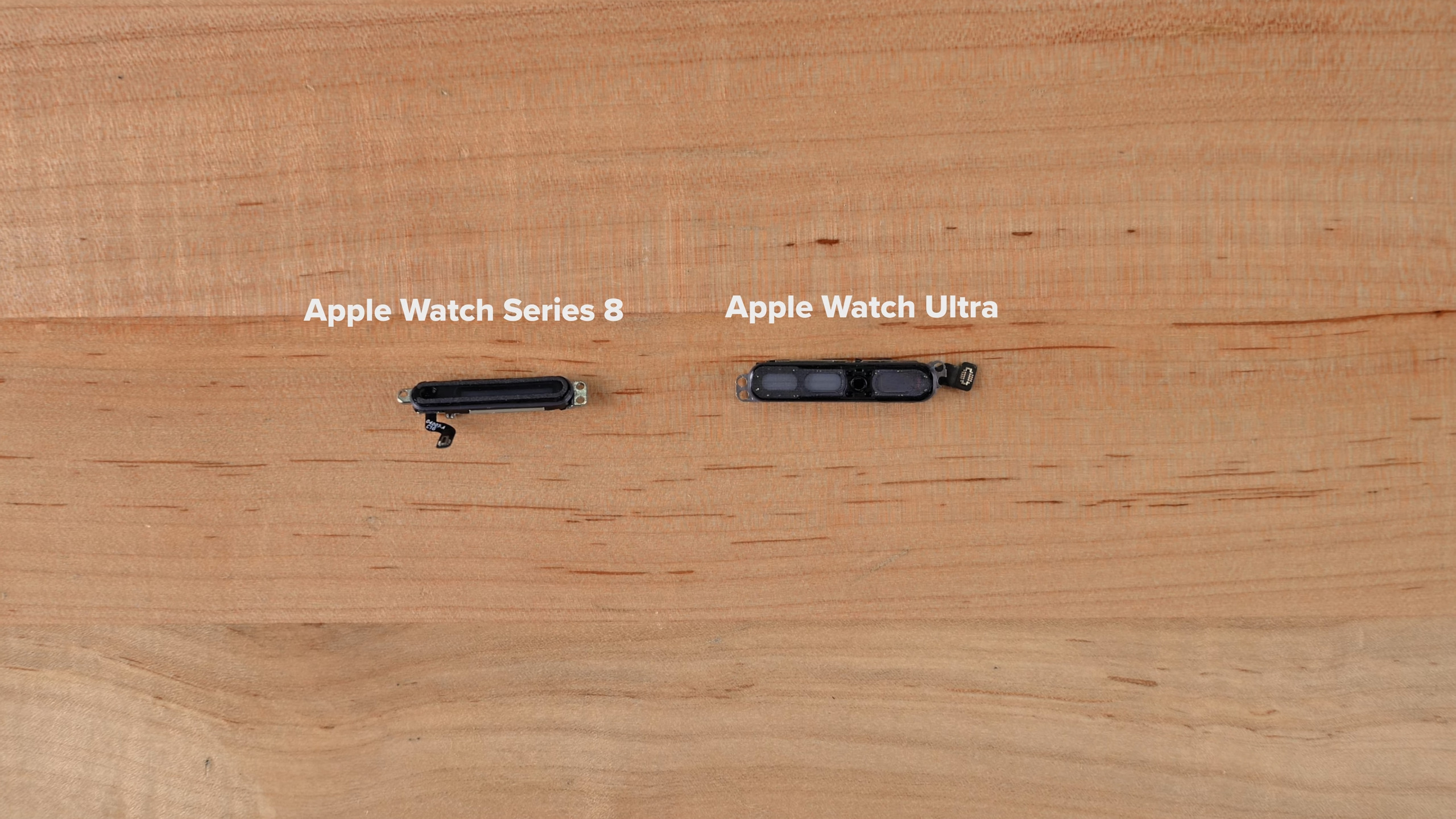 Démontage de l'Apple Watch Ultra par iFixit. // Source : iFixit