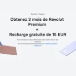 Revolut vous offre 3 mois de carte Premium + 15 € de recharge gratuite