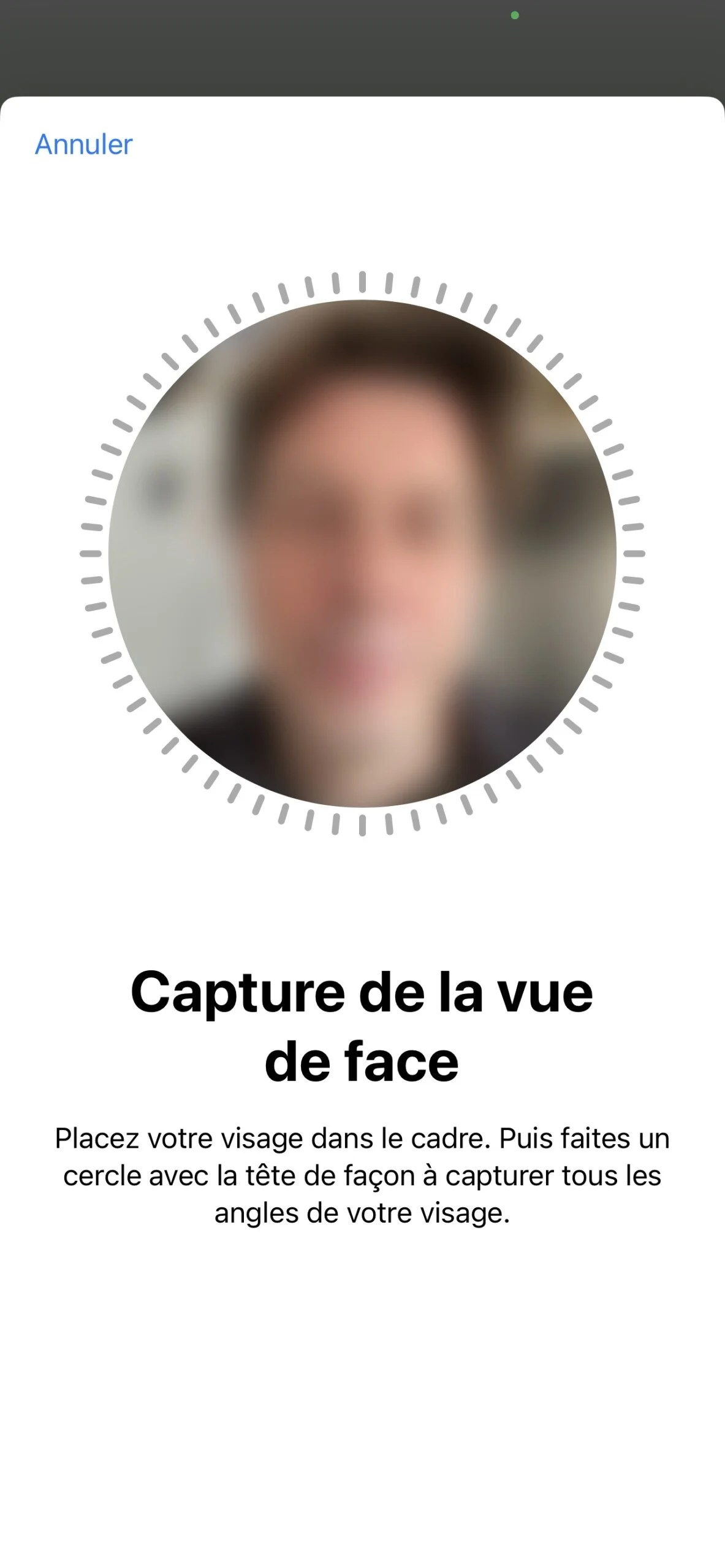 Si l'image est floue, c'est que vous tenez mal l'iPhone.