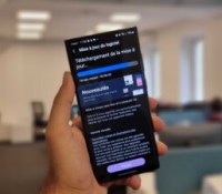 L'installation de One UI 5 sur un Galaxy S22 Ultra. // Source : Frandroid