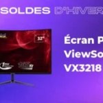 Seulement 184 € pour cet écran PC incurvé de 32 pouces (165 Hz, 1ms) lors des soldes