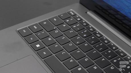 Clavier du Samsung Galaxy Book 3 Pro // Source : Arnaud Gelineau - Frandroid