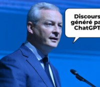 Bruno Le Maire a testé ChatGPT // Source : Montage Frandroid à partir d'une photo d'IAEA Imagebank (CC)