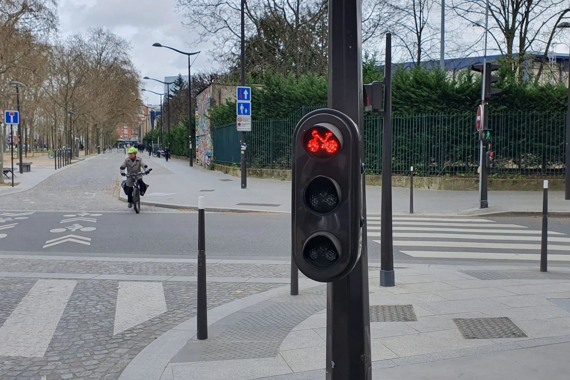 Feu piste cyclable