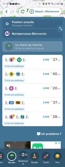 CityMapper app