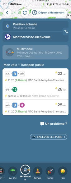 CityMapper app