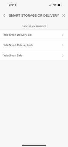 Yale Smart Cabinet Lock capture app 06