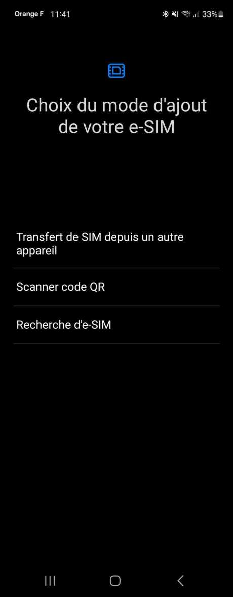 eSim Android 1