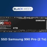 Samsung 990 Pro : ce SSD 2 To compatible PS5 est bradé à -50 % pour le Black Friday