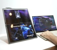 Asus ZenScreen Fold Oled // Source : Arnaud Gelineau - Frandroid