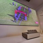 Ce vidéo projecteur ultra courte focale 8K de Samsung est beau et sans fil