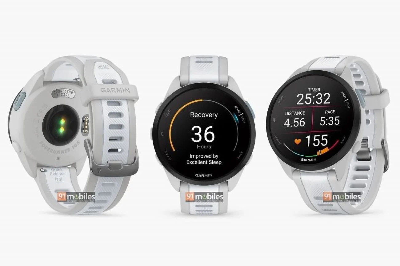 La Garmin Forerunner 165