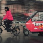 Heetch lance des taxi-vélo pour se déplacer dans des cabines chauffées et pour pas cher