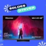 Pendant les soldes, ce TV 4K de 65 pouces signé Hisense et parfait pour le gaming chute à -41 %