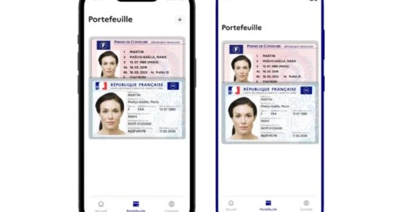 Permis de conduire sur smartphone