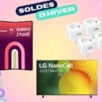 Samsung Galaxy Z Fold 5 perd 600 €, un pack de prises connectées à -20 % et un TK 4K LG de 75″ pas cher — les deals de la semaine