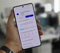 L'application Google Messages sur le Play Store // Source : Frandroid