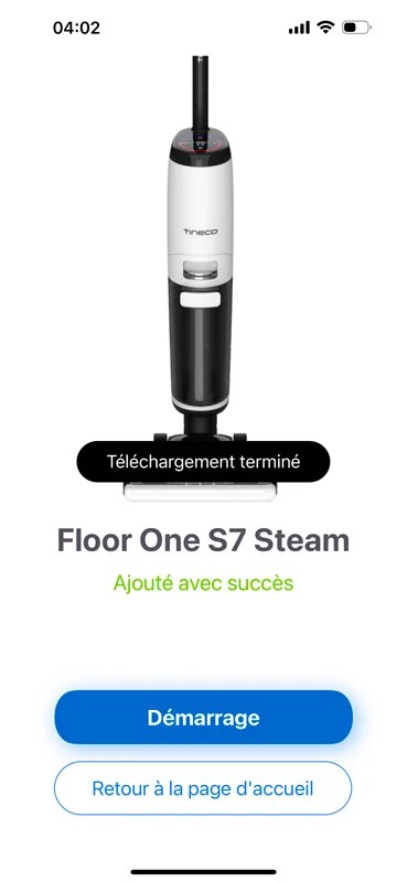Tineco Floor One S7 Steam Capture application Tineco Life 06