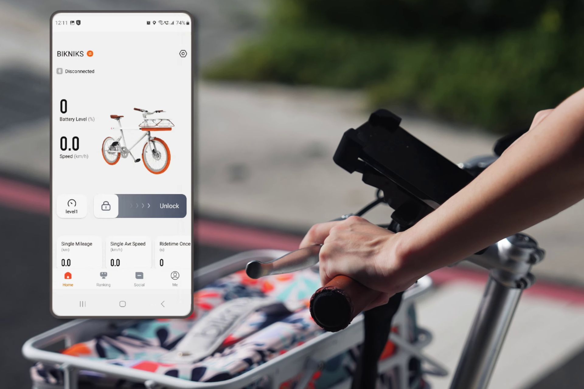 Xiaomi vélo Bikniks application