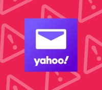 Yahoo Mail en panne // Source : Frandroid