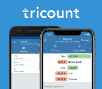 L'application Tricount // Source : Tricount