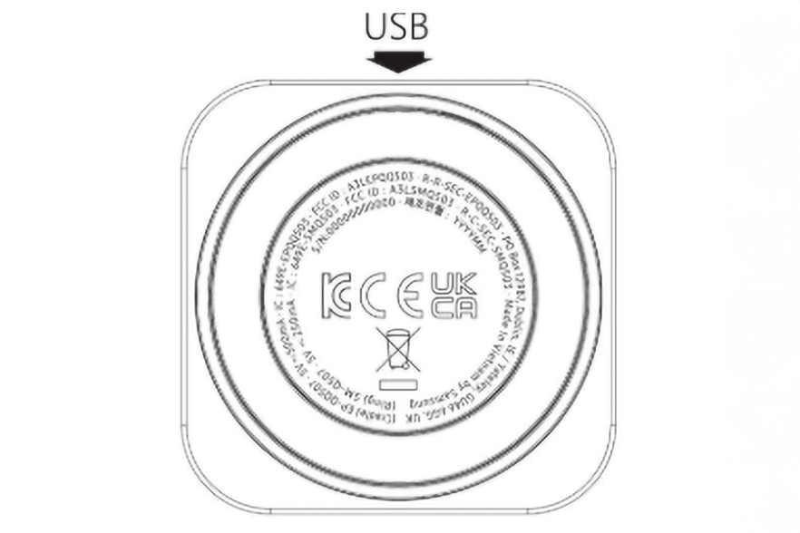 Schéma du socle de la Galaxy Ring