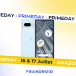 Amazon casse le prix du Pixel 7a durant le Prime Day et offre même un cadeau en plus