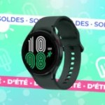 La Samsung Galaxy Watch 4 est quasi 3 fois moins chère qu’à sa sortie grâce aux soldes